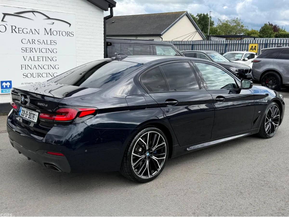 BMW 5-Series Saloon, Diesel, 2022, Black