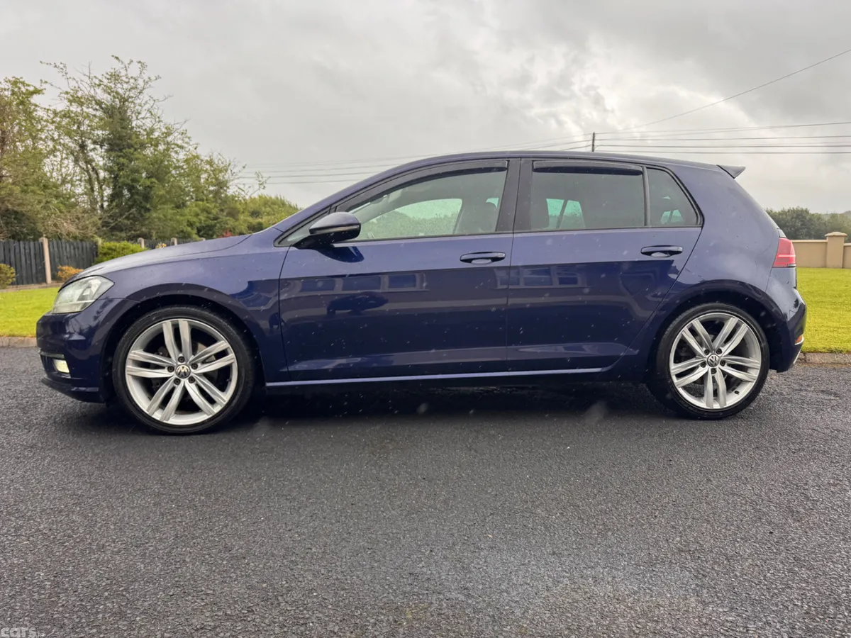 Volkswagen Golf Hatchback, Diesel, 2017, Blue