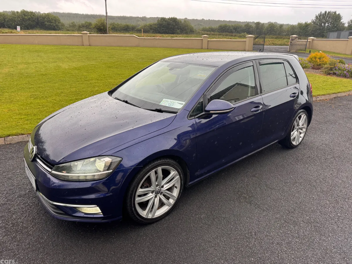 Volkswagen Golf Hatchback, Diesel, 2017, Blue