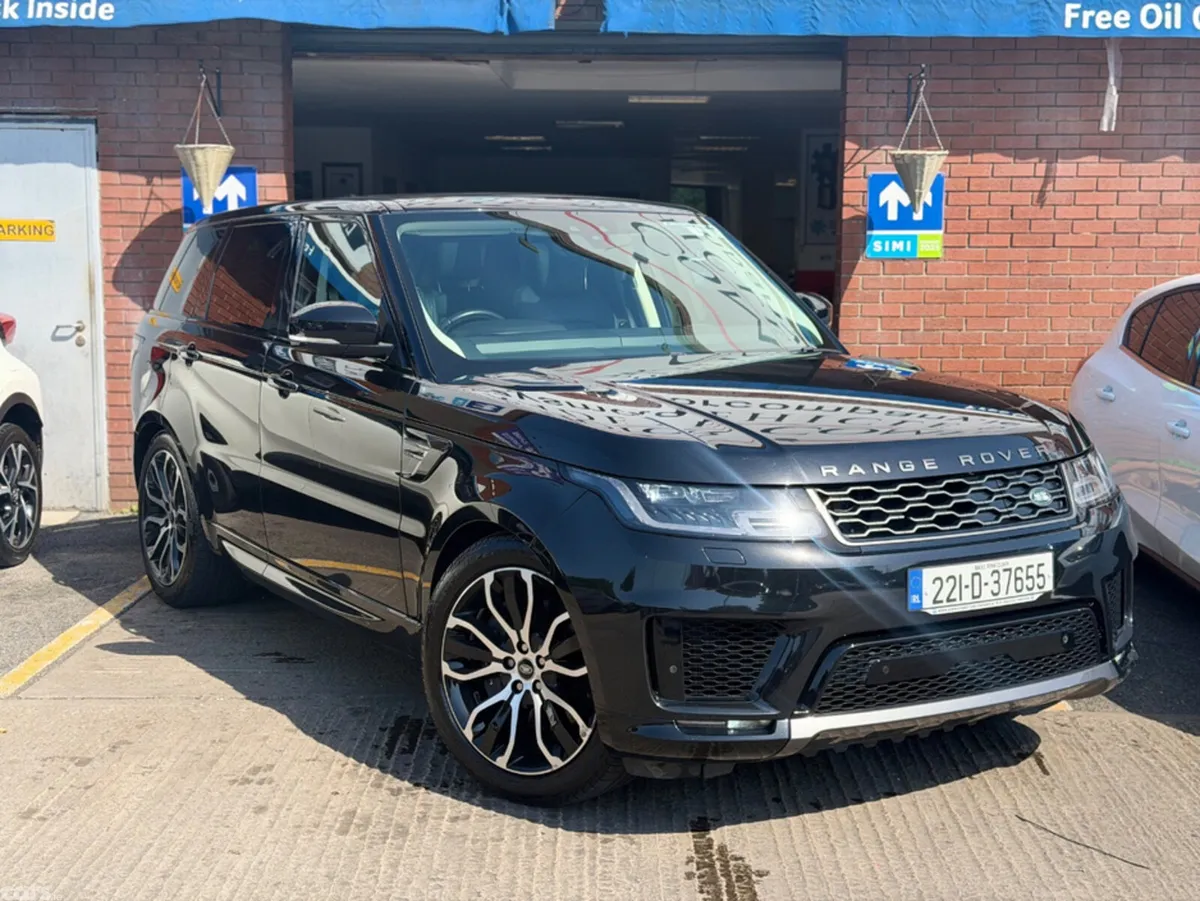Land Rover Range Rover Sport Estate, Petrol Plug-in Hybrid, 2022, Black