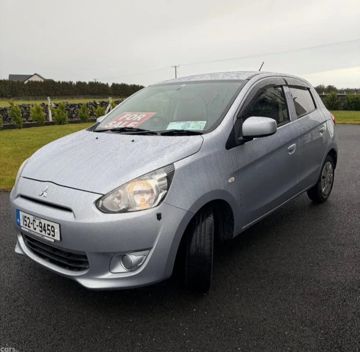 Mitsubishi Mirage Hatchback, Petrol, 2015, Silver