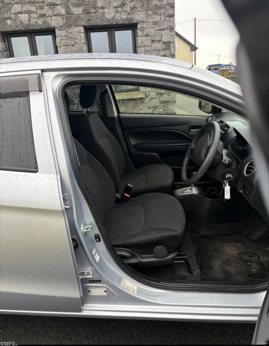 Mitsubishi Mirage Hatchback, Petrol, 2015, Silver