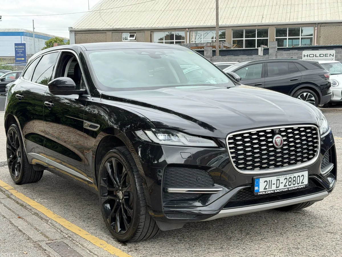 Jaguar F-Pace SUV, Diesel, 2021, Black