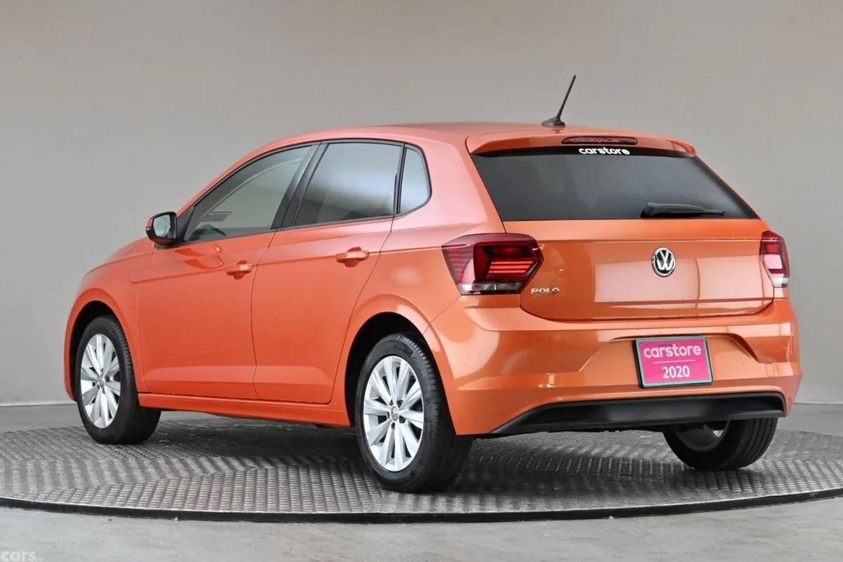 Volkswagen Polo Hatchback, Petrol, 2020, Orange