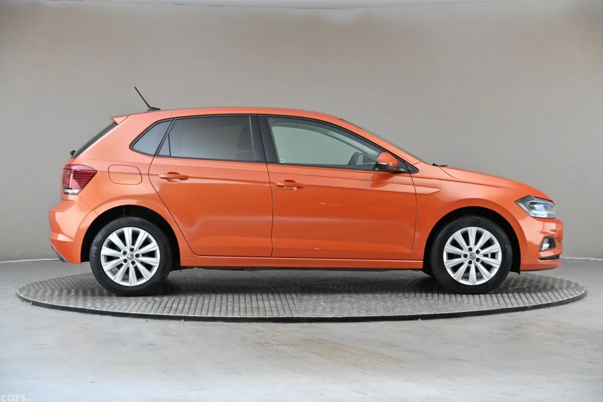 Volkswagen Polo Hatchback, Petrol, 2020, Orange