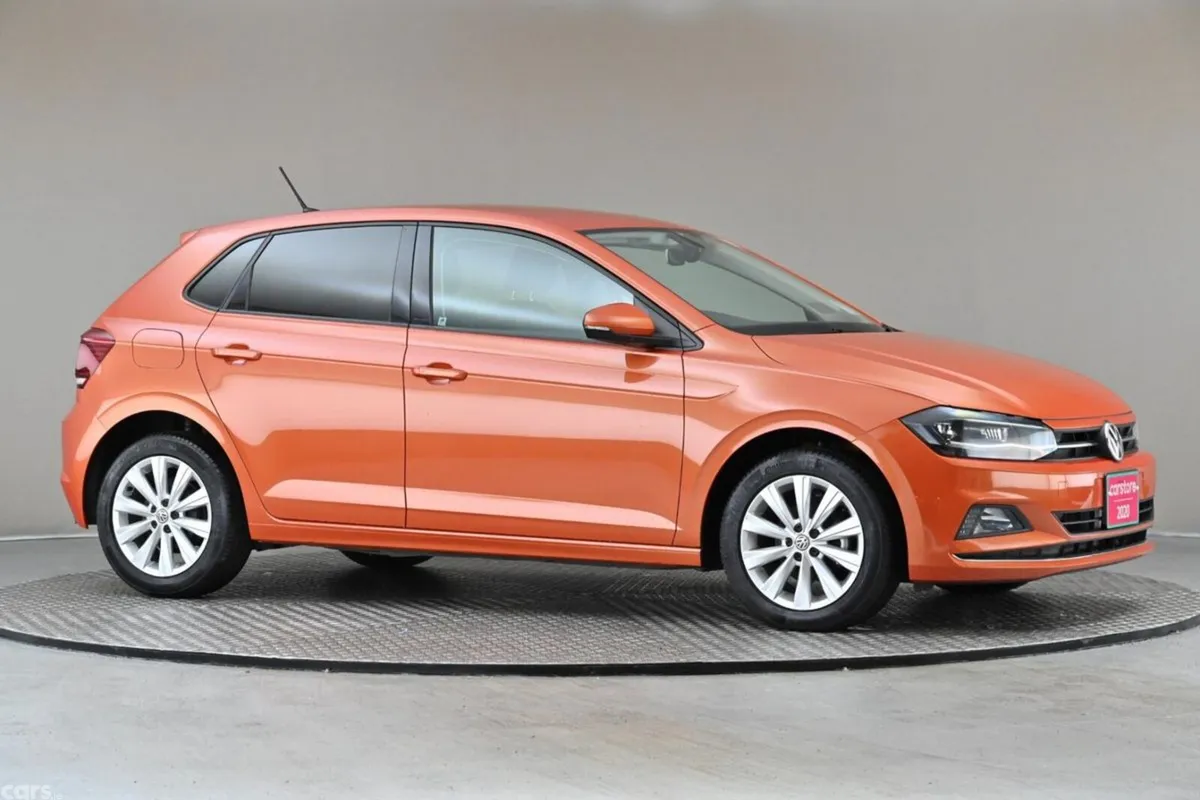 Volkswagen Polo Hatchback, Petrol, 2020, Orange