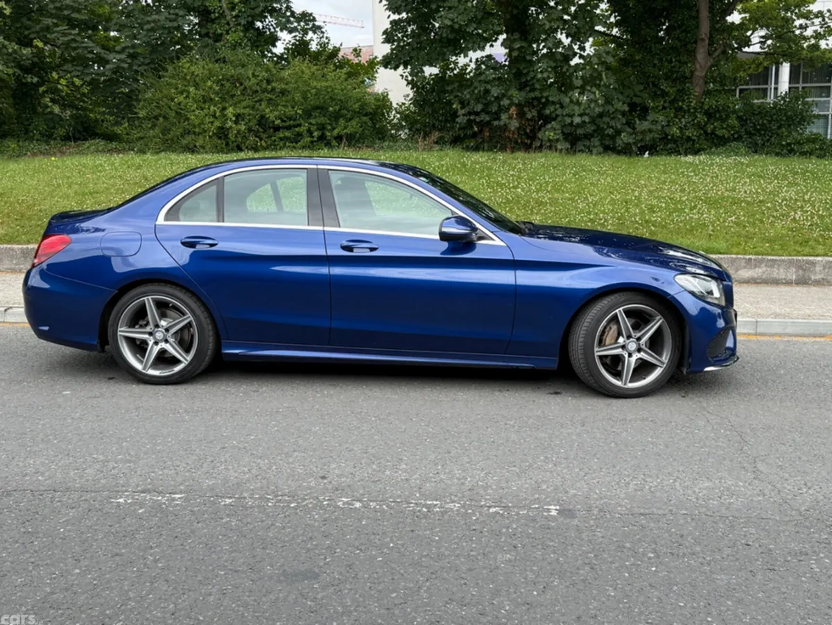Mercedes-Benz C-Class Saloon, Diesel, 2016, Blue