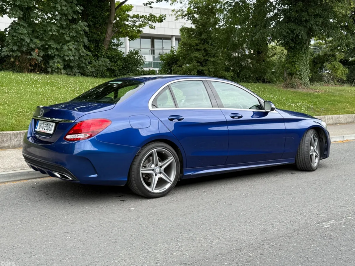 Mercedes-Benz C-Class Saloon, Diesel, 2016, Blue