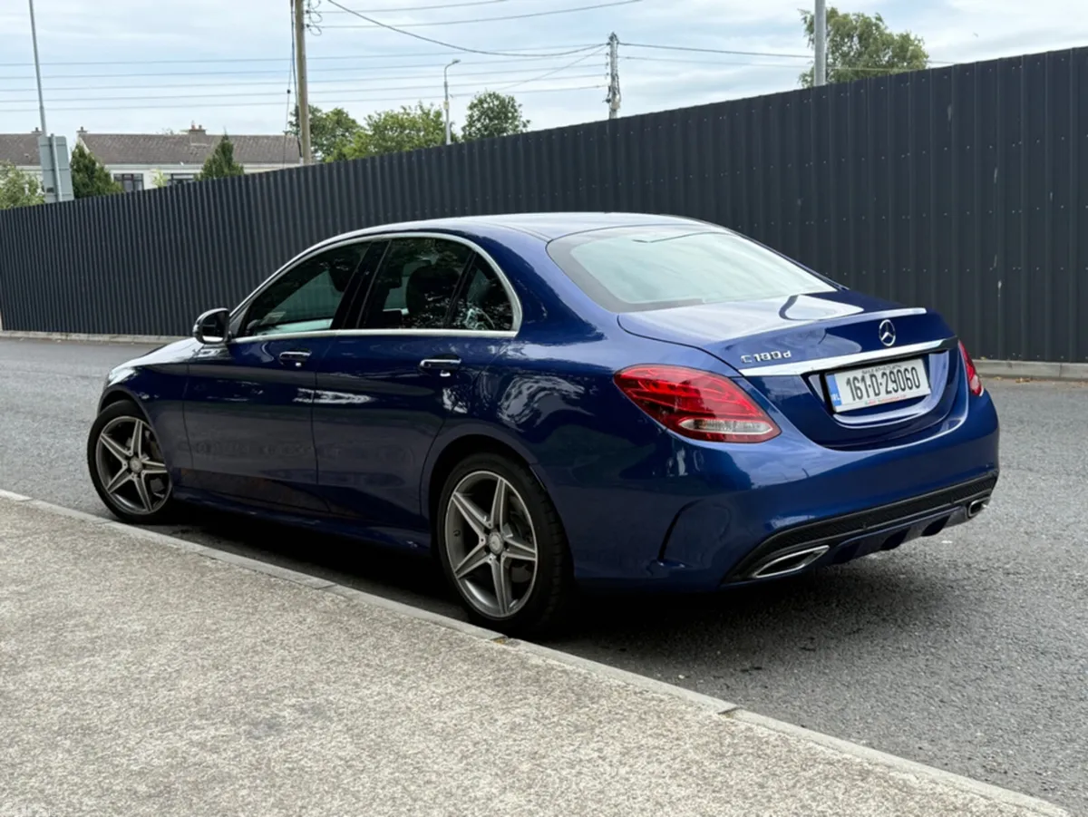 Mercedes-Benz C-Class Saloon, Diesel, 2016, Blue