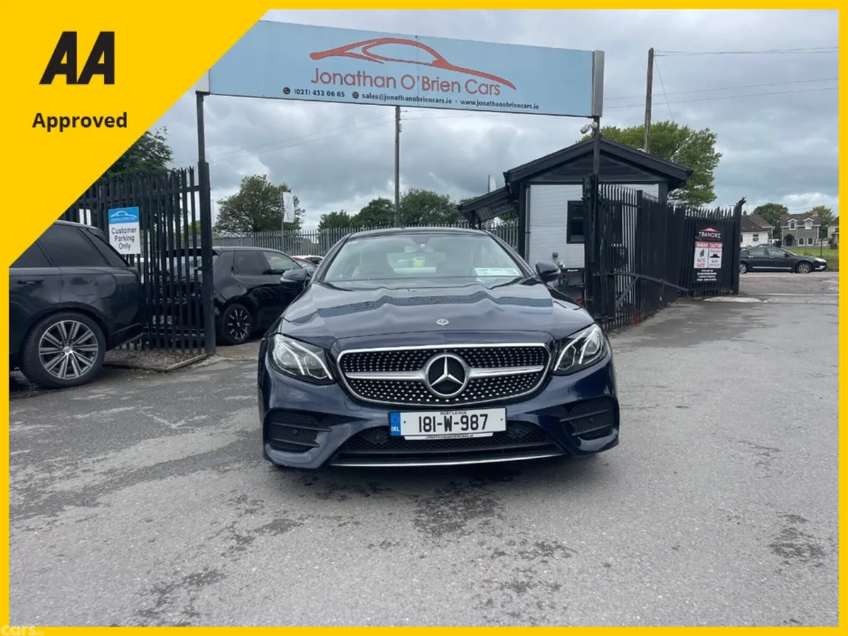 Mercedes-Benz E-Class Coupe, Diesel, 2018, Blue
