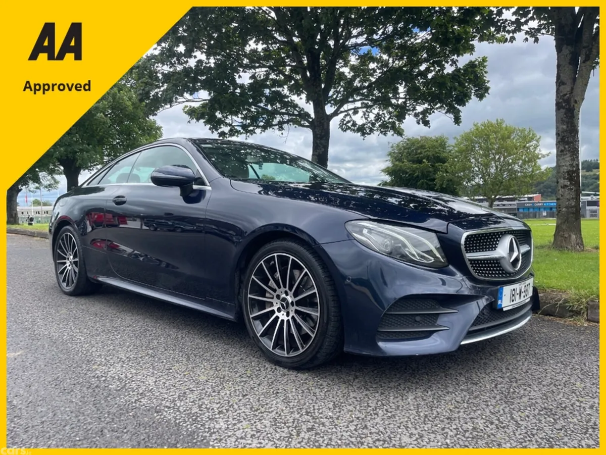 Mercedes-Benz E-Class Coupe, Diesel, 2018, Blue