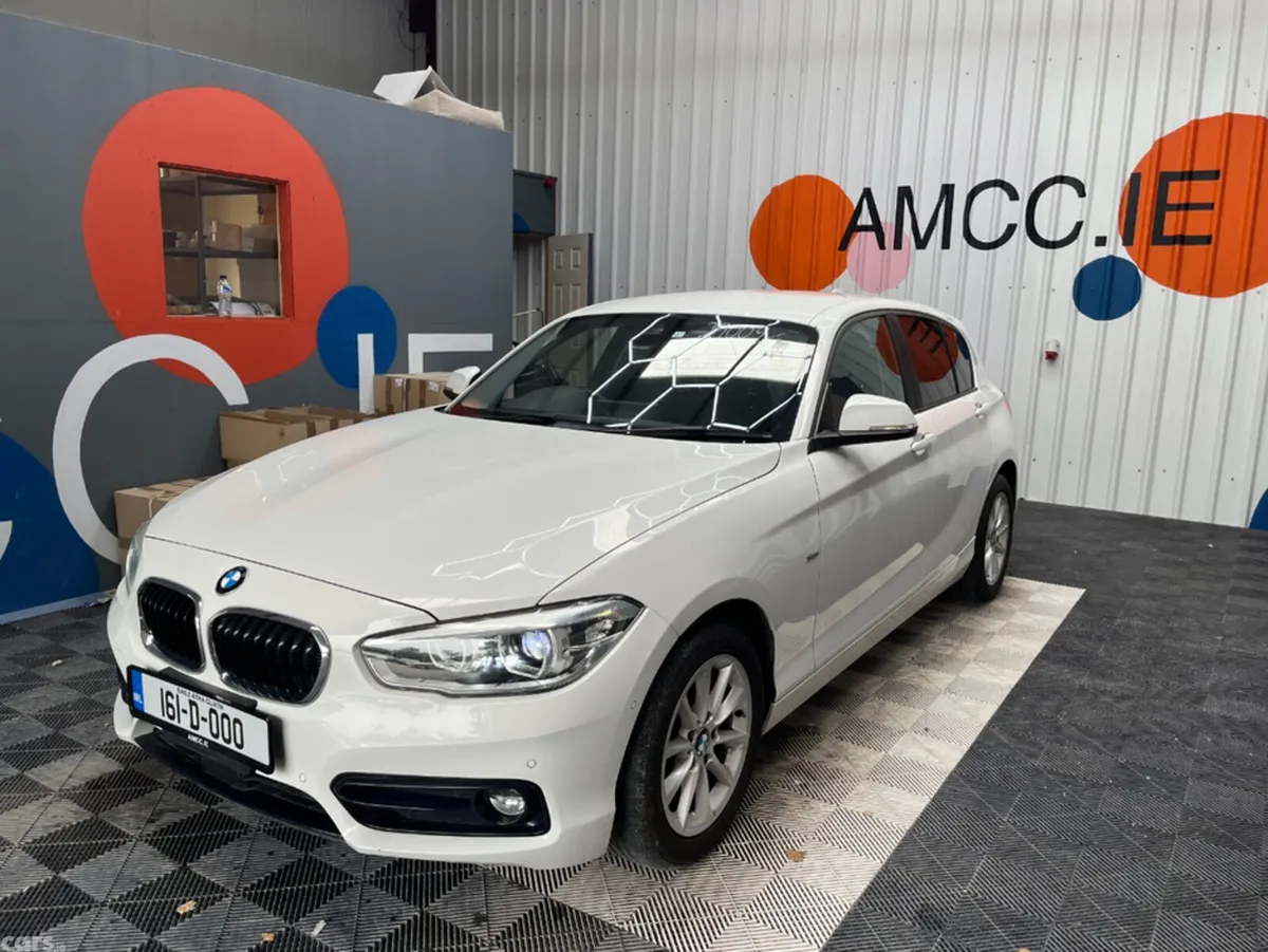 BMW 1-Series Hatchback, Diesel, 2016, White
