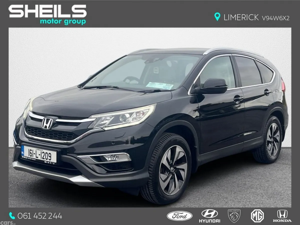 Honda CR-V SUV, Diesel, 2016, Black