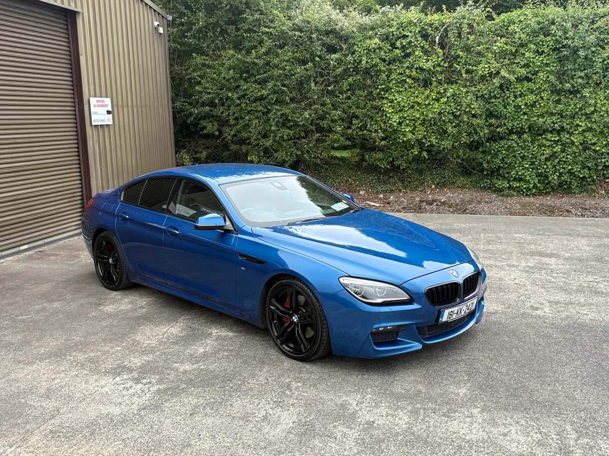 BMW 6-Series Coupe, Diesel, 2018, Blue