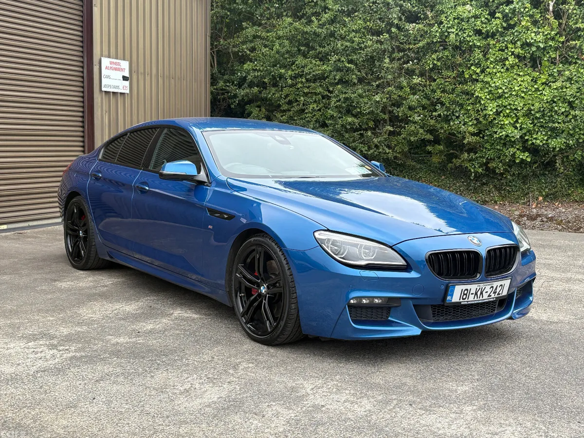 BMW 6-Series Coupe, Diesel, 2018, Blue