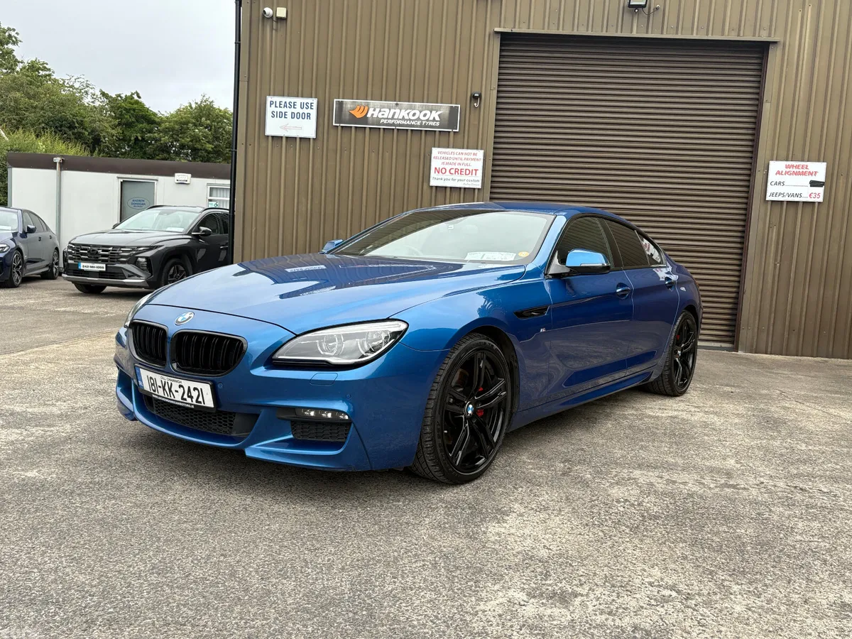 BMW 6-Series Coupe, Diesel, 2018, Blue