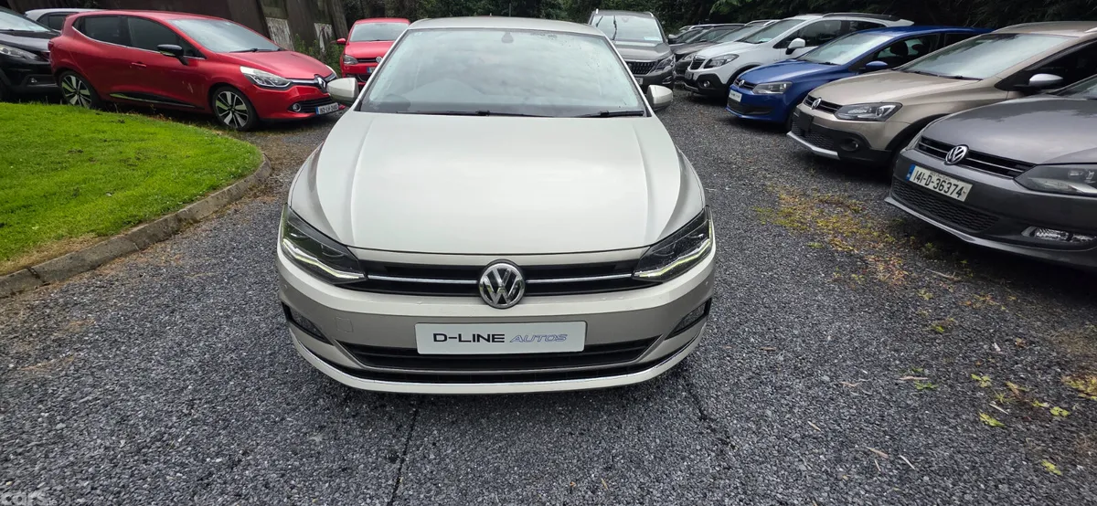 Volkswagen Polo Hatchback, Petrol, 2019, Gold
