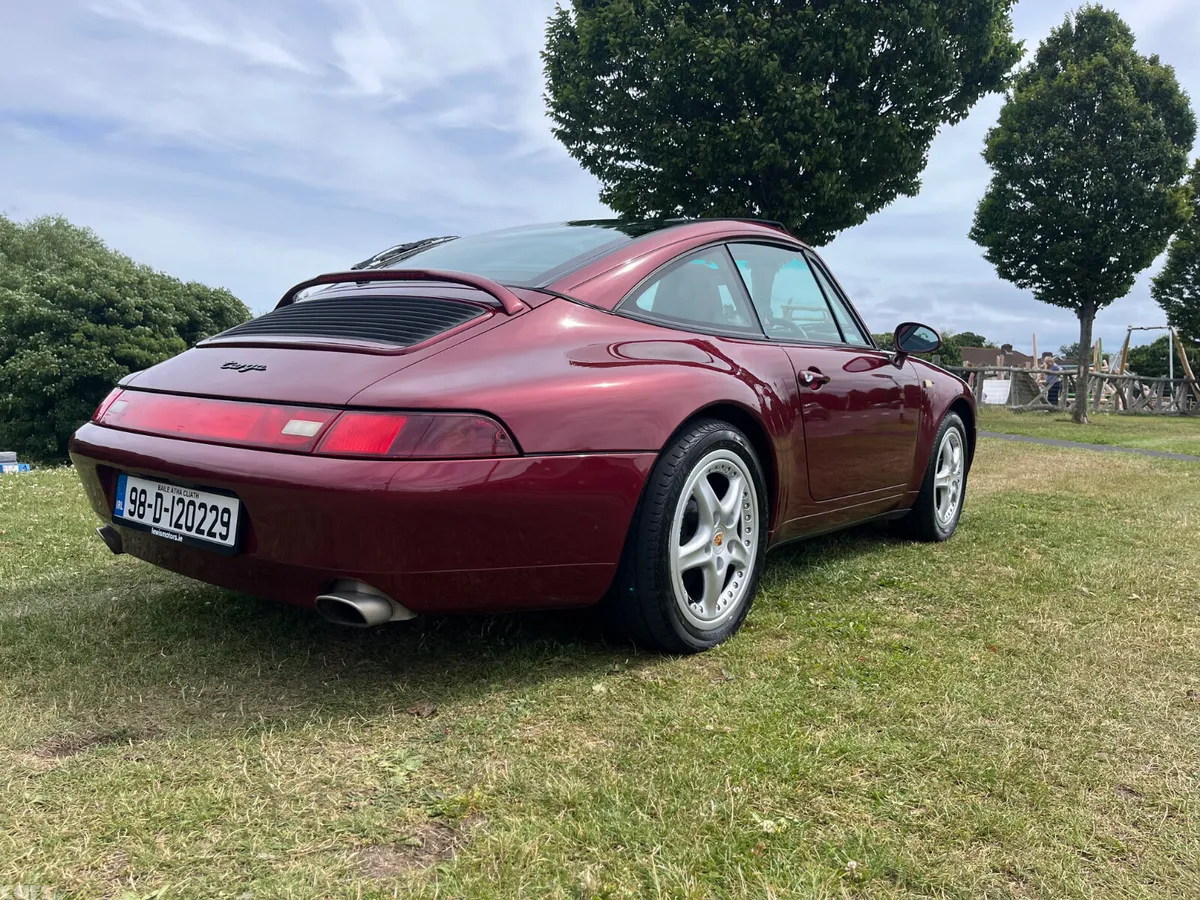 Porsche 911 Coupe, Petrol, 1998, Red