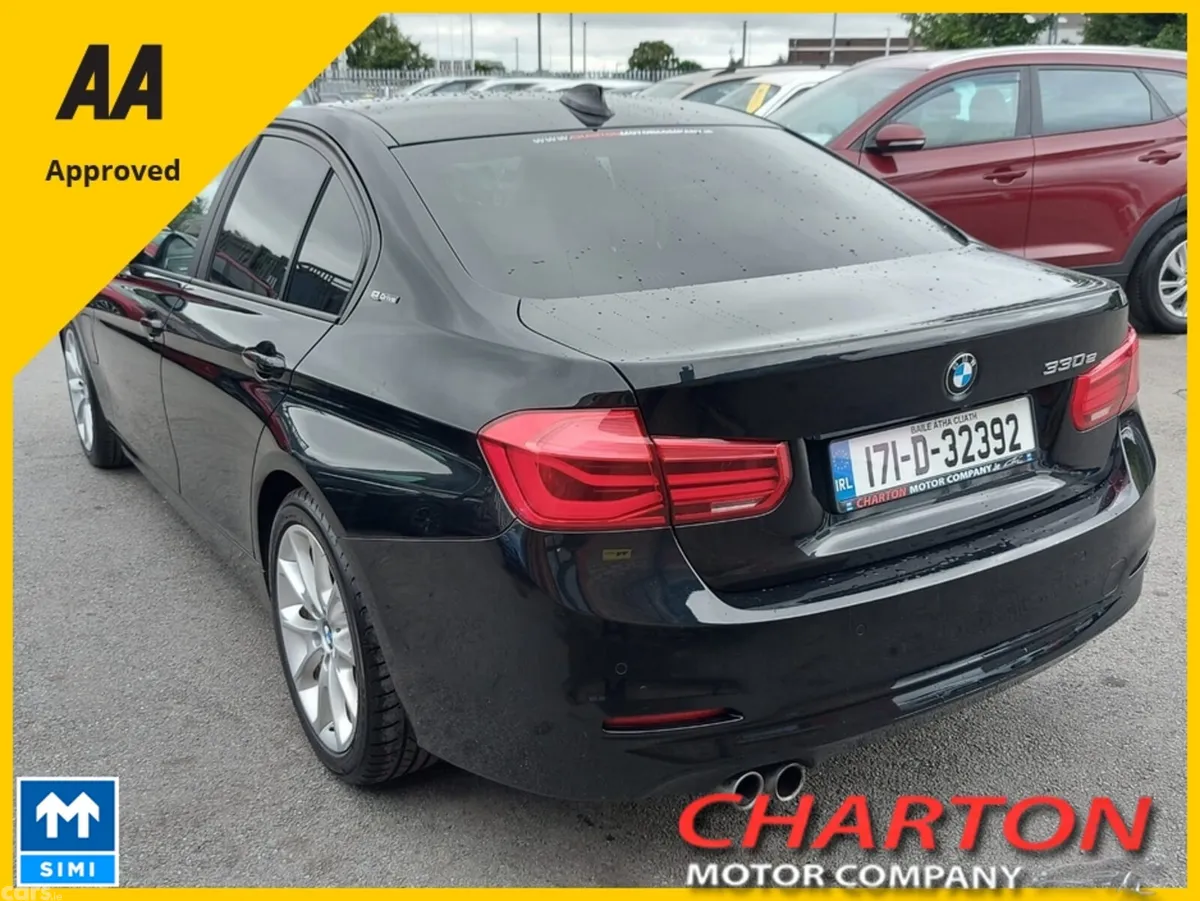 BMW 3-Series Saloon, Petrol Plug-in Hybrid, 2017, Black