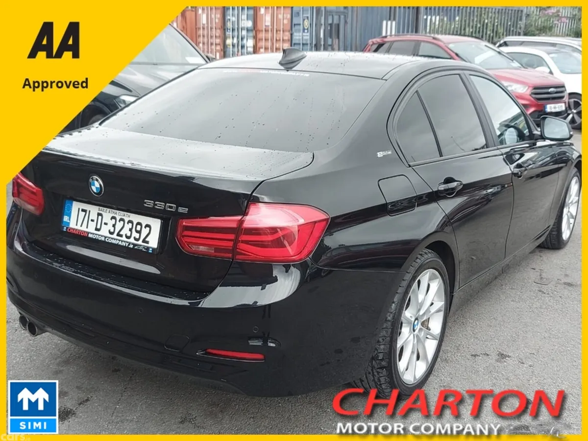 BMW 3-Series Saloon, Petrol Plug-in Hybrid, 2017, Black