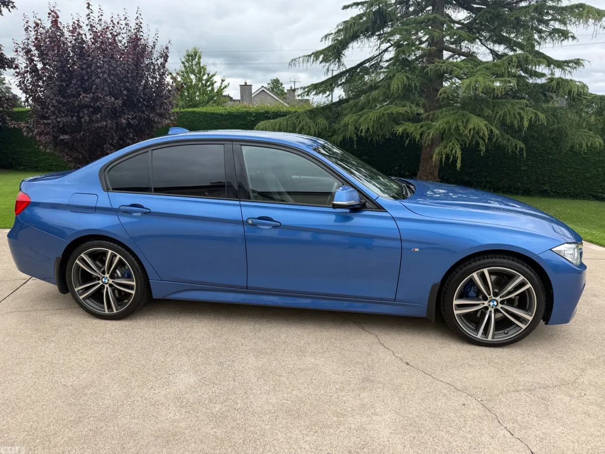 BMW 3-Series Saloon, Diesel, 2015, Blue
