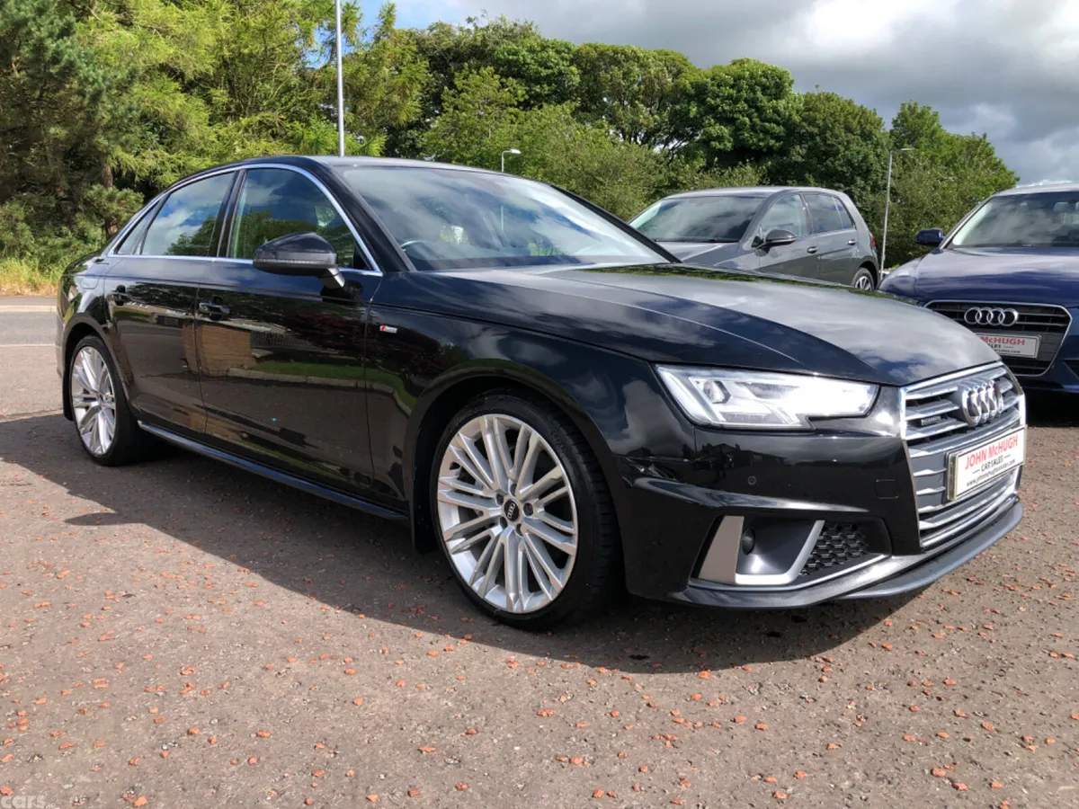 Audi A4 Saloon, Diesel, 2019, Black