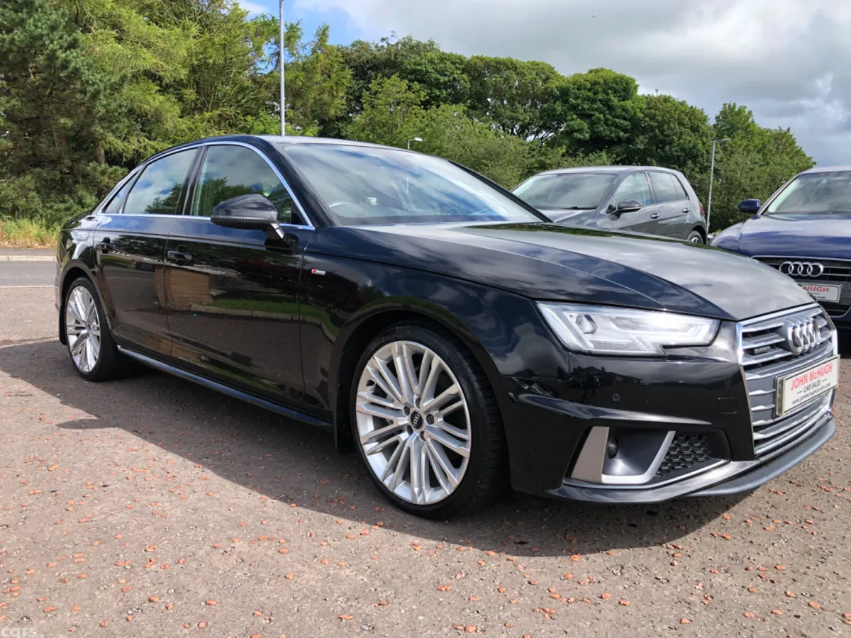 Audi A4 Saloon, Diesel, 2019, Black