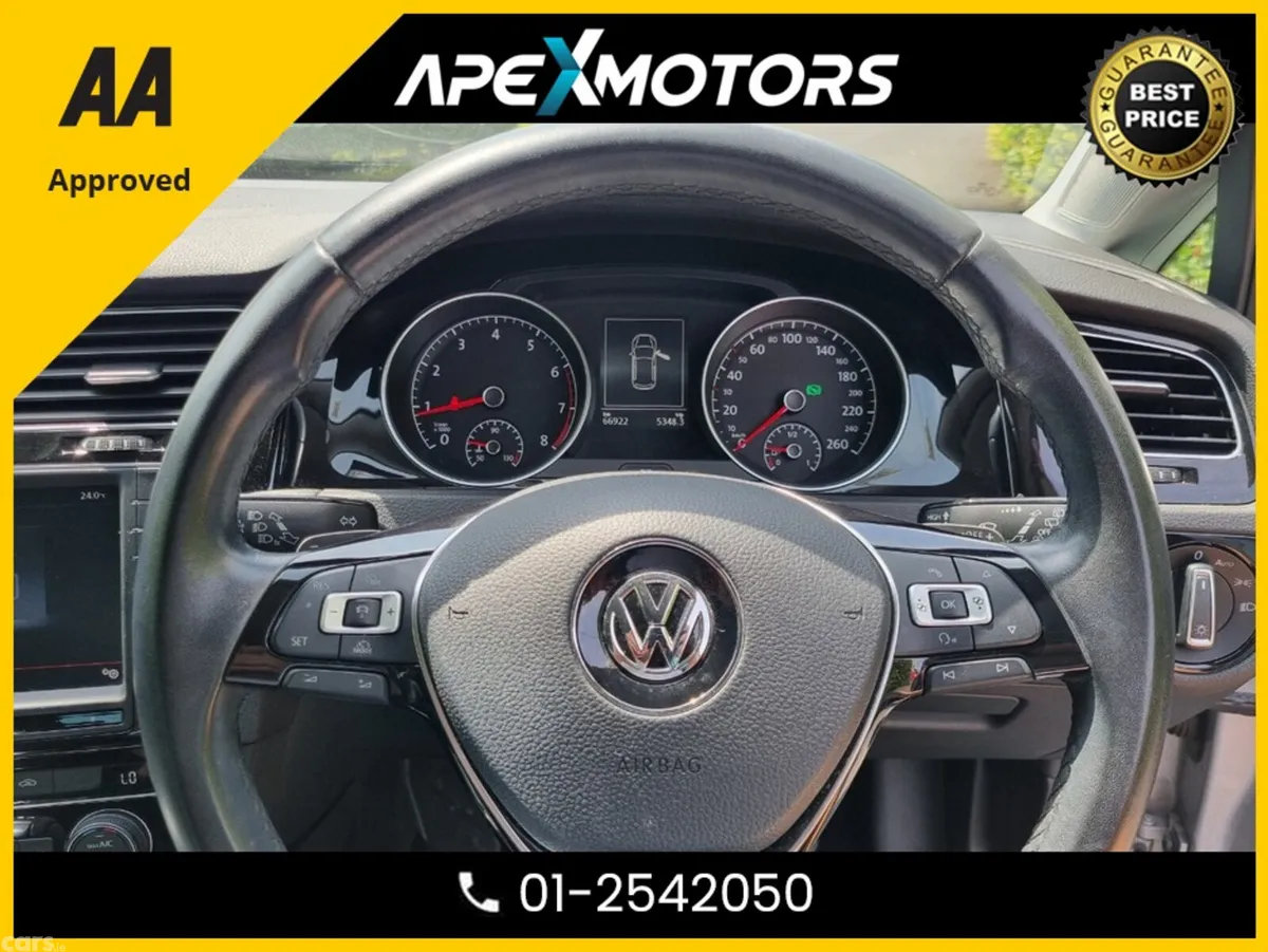 Volkswagen Golf Hatchback, Petrol, 2016, Silver