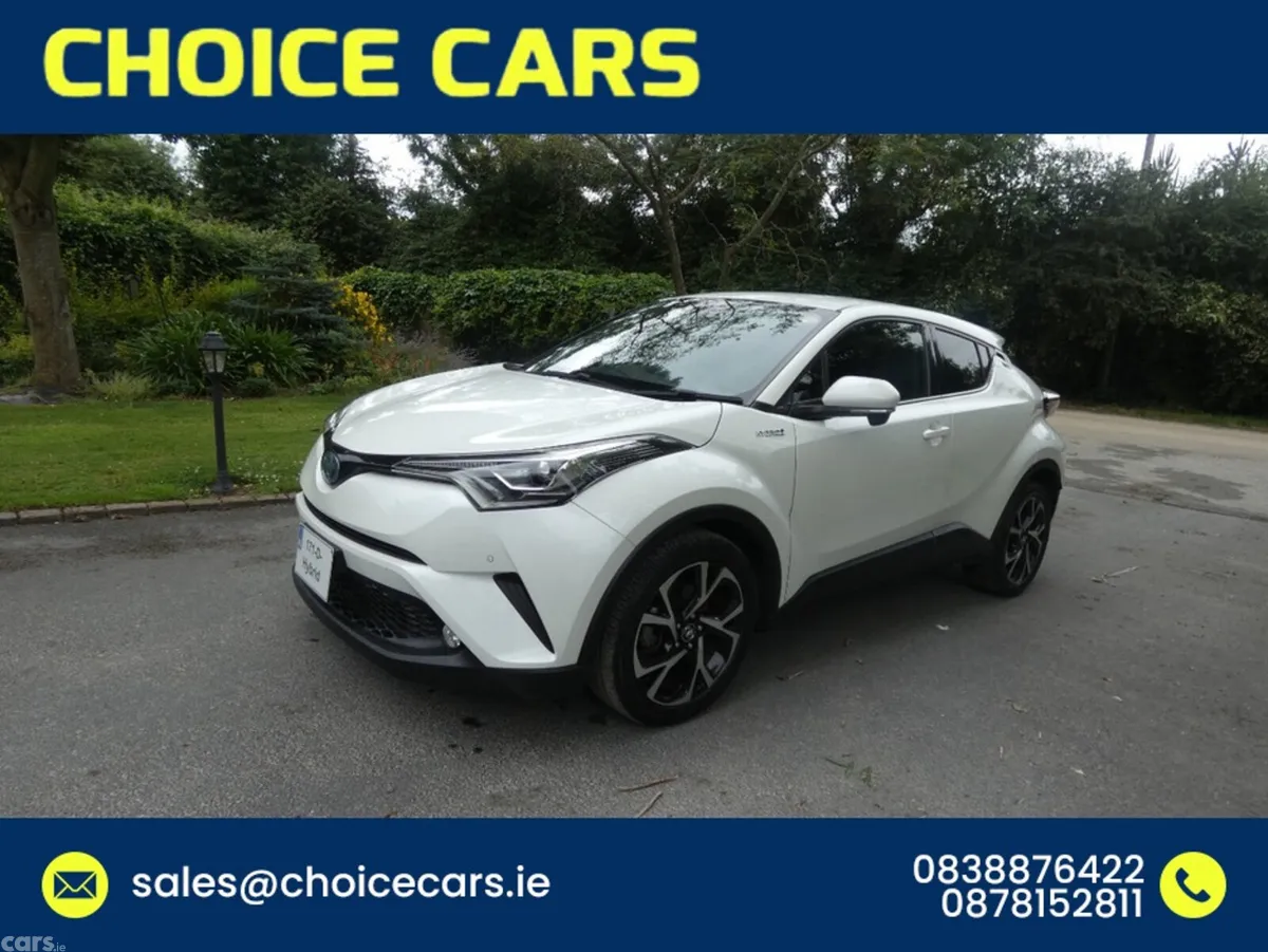 Toyota C-HR Hatchback, Petrol Hybrid, 2017, White