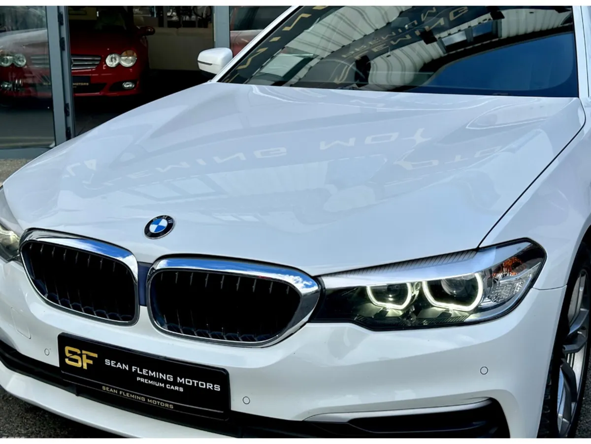 BMW 5-Series Saloon, Diesel, 2019, White