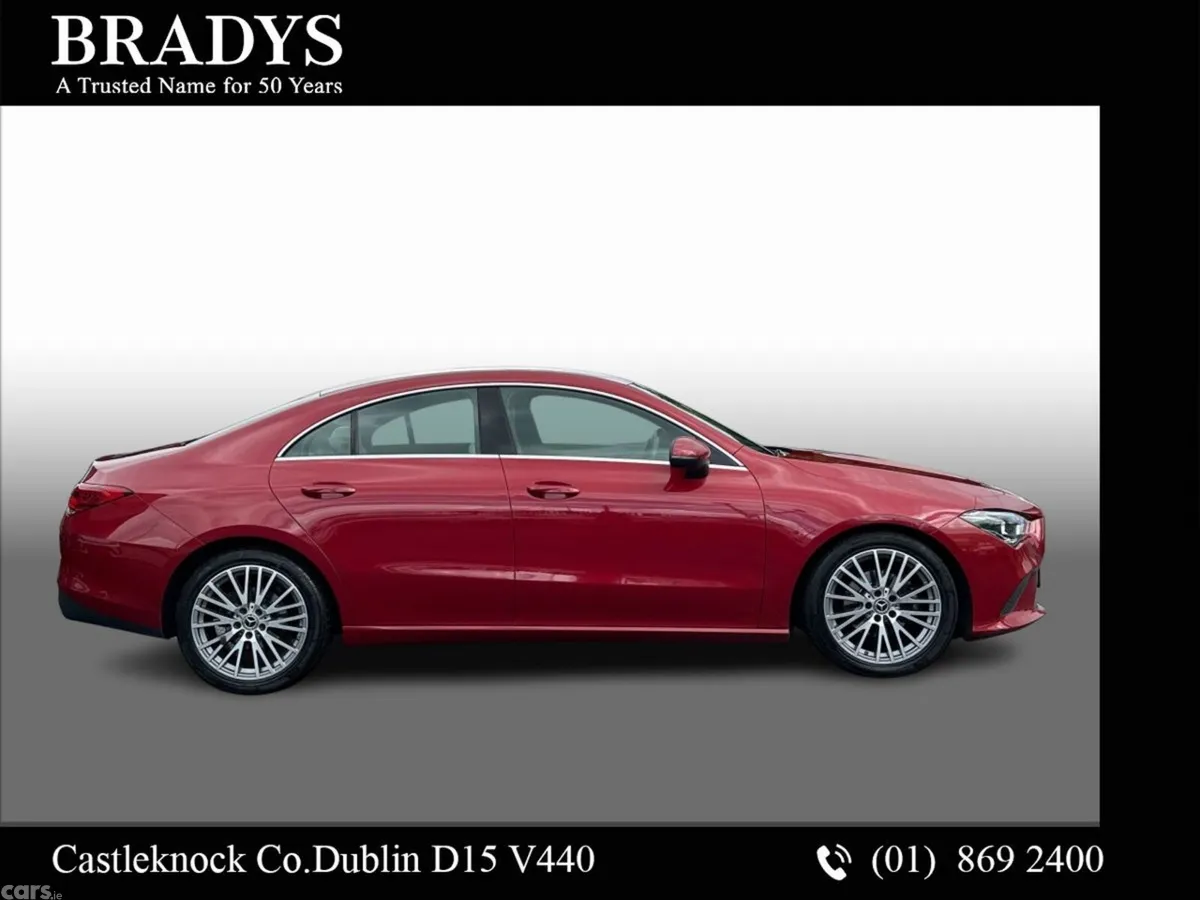 Mercedes-Benz CLA Coupe, Petrol, 2021, Red