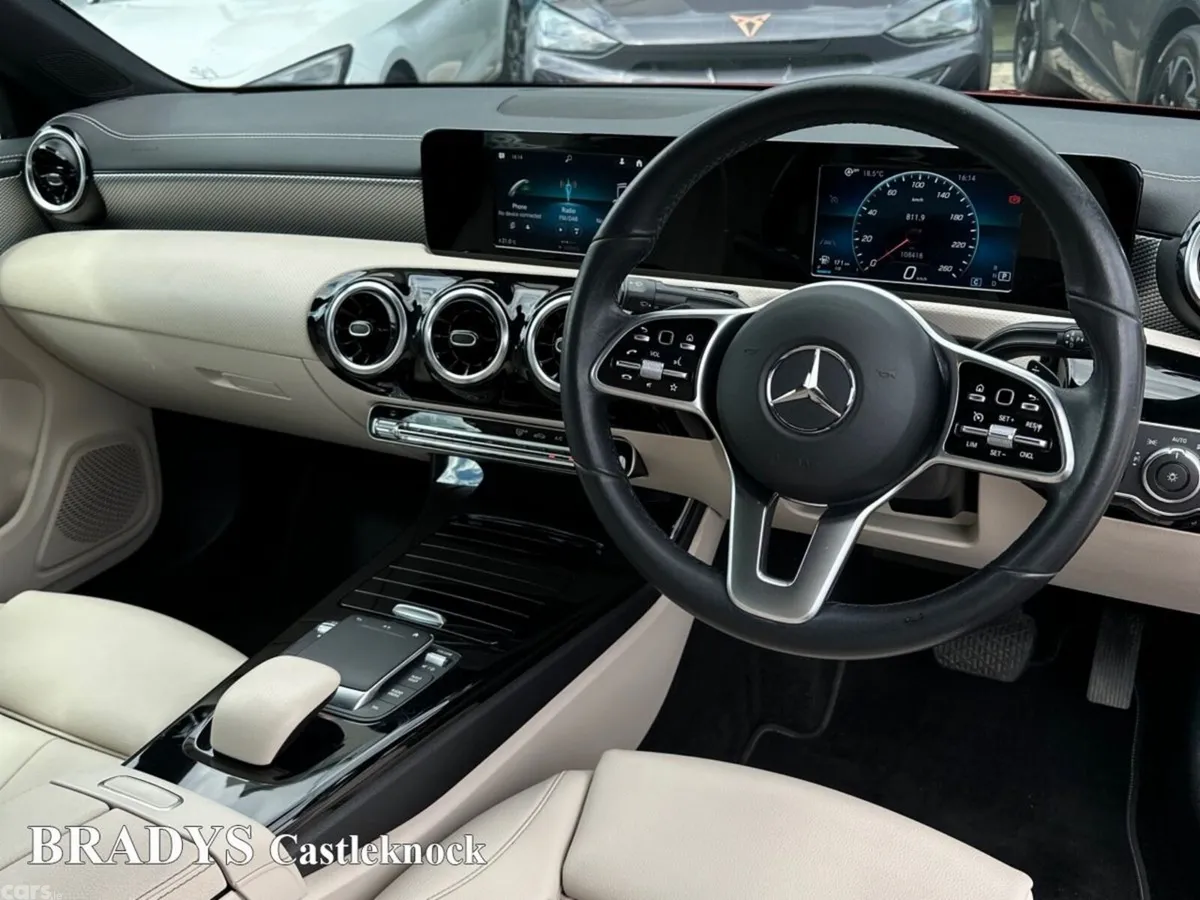 Mercedes-Benz CLA Coupe, Petrol, 2021, Red
