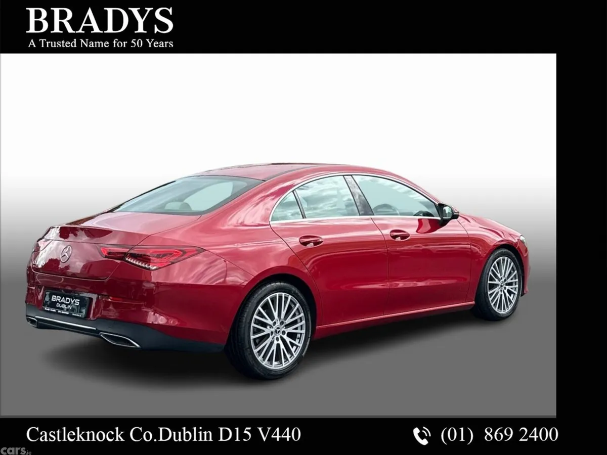 Mercedes-Benz CLA Coupe, Petrol, 2021, Red