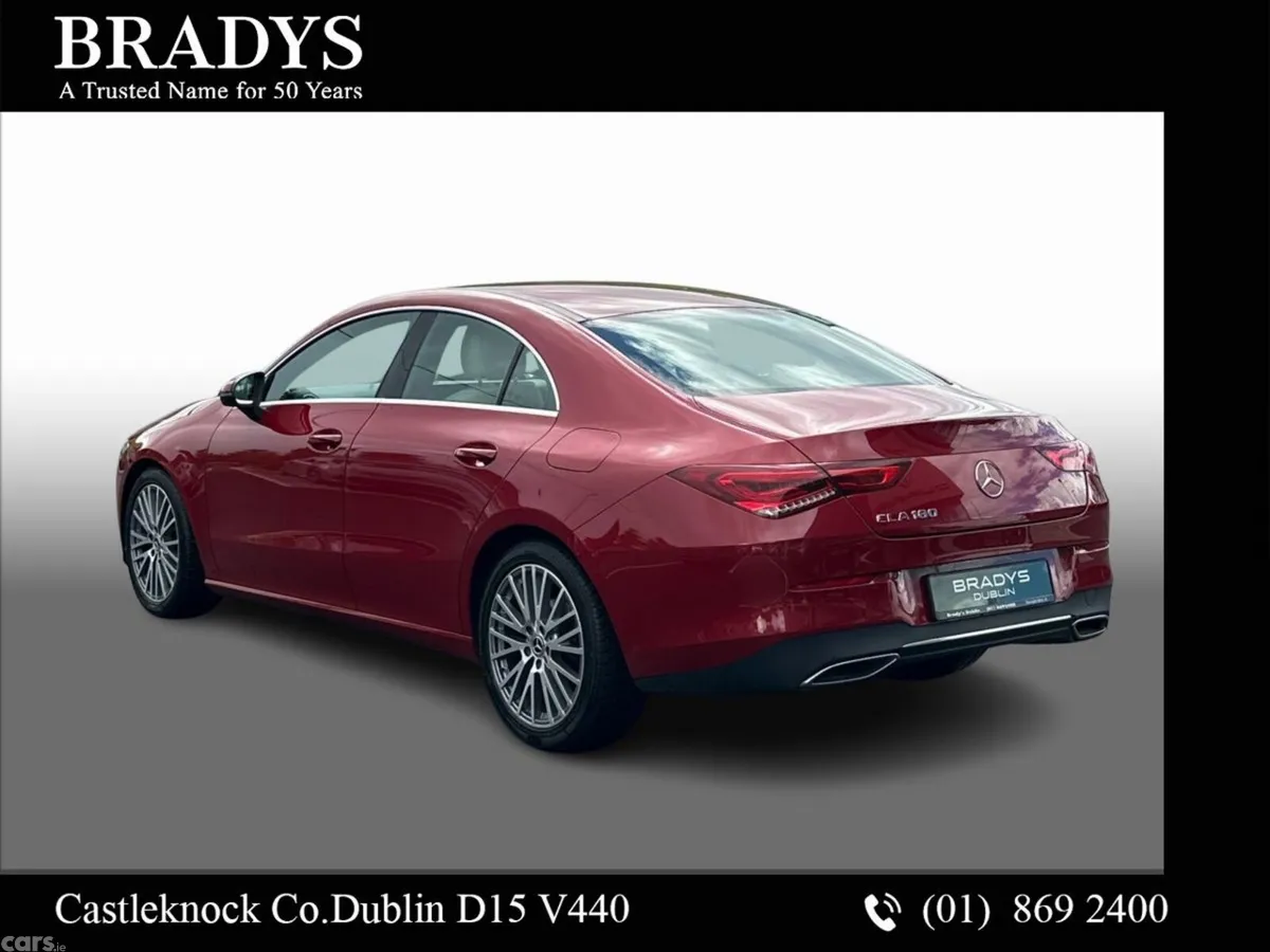 Mercedes-Benz CLA Coupe, Petrol, 2021, Red