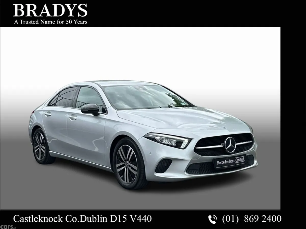 Mercedes-Benz A-Class Saloon, Petrol, 2022, Silver