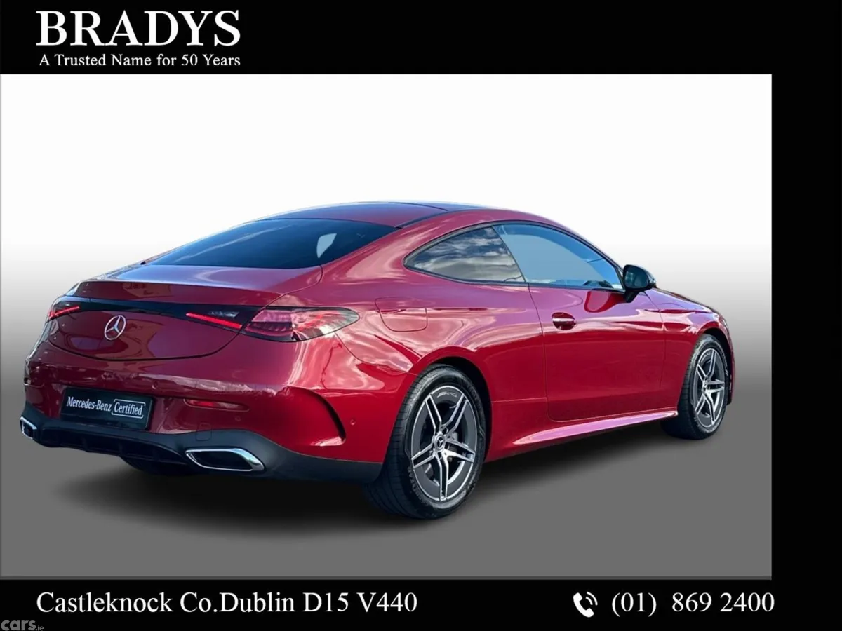 Mercedes-Benz CLE Coupe, Diesel, 2025, Red