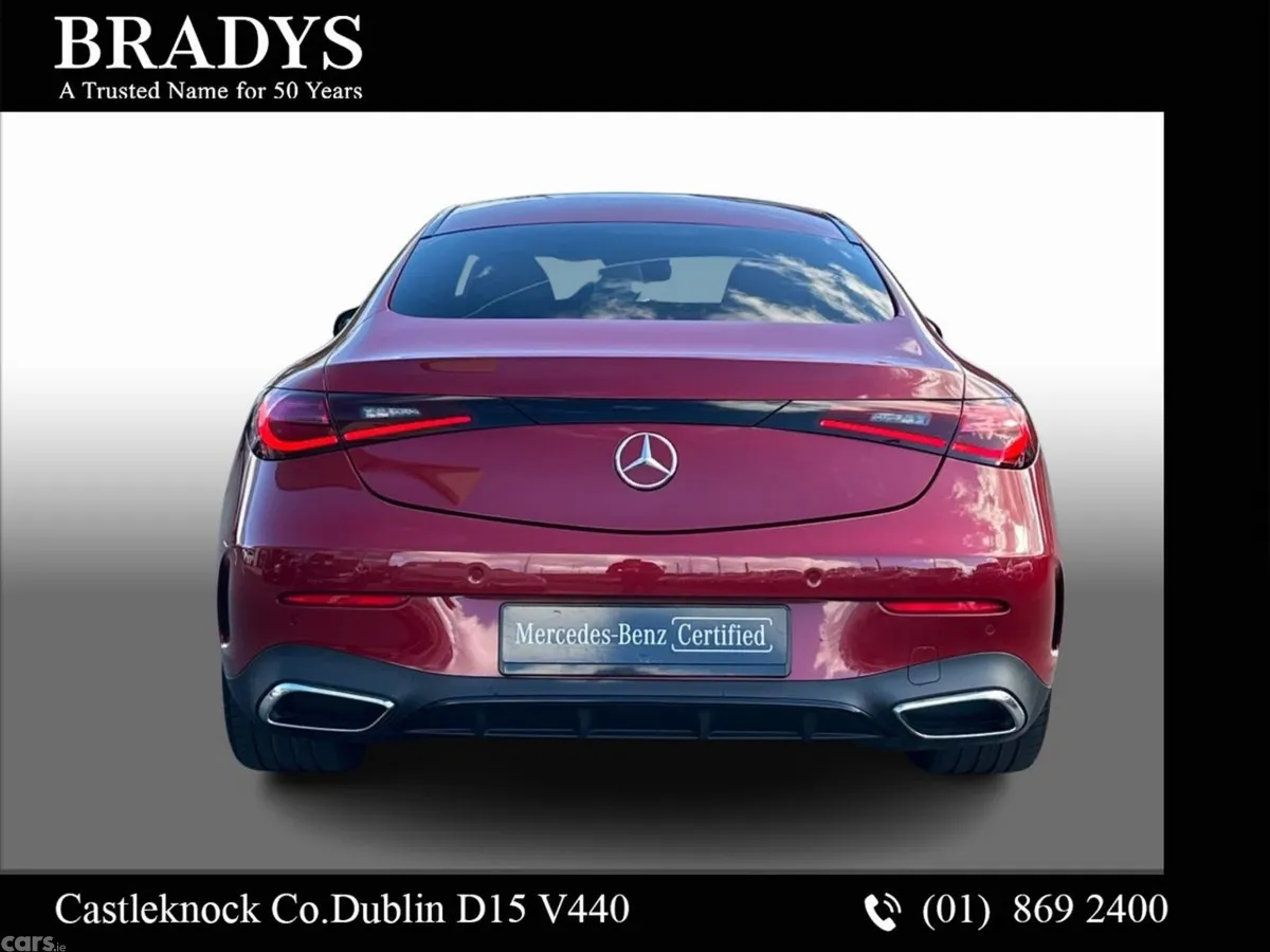 Mercedes-Benz CLE Coupe, Diesel, 2025, Red