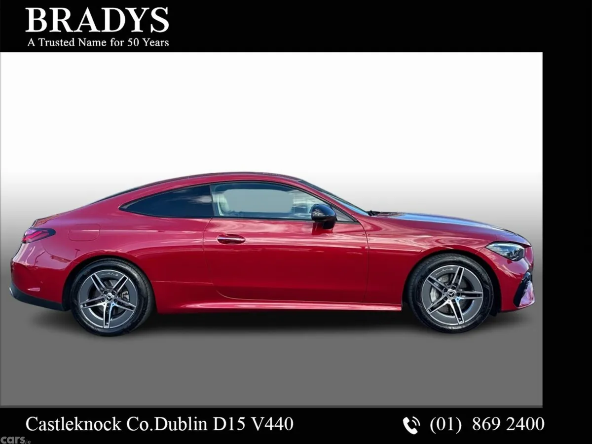 Mercedes-Benz CLE Coupe, Diesel, 2025, Red