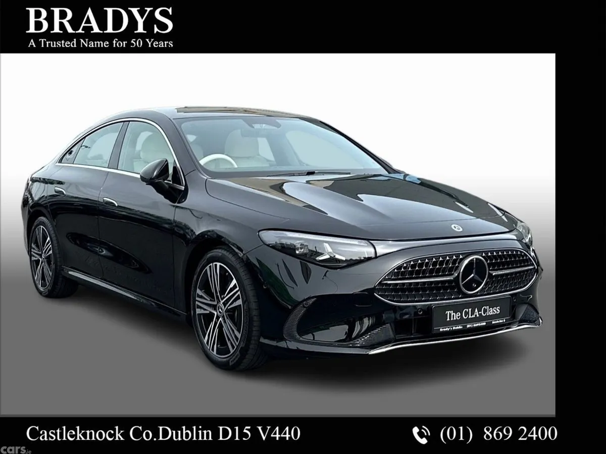 Mercedes-Benz CLA Coupe, Petrol, 2026, Black