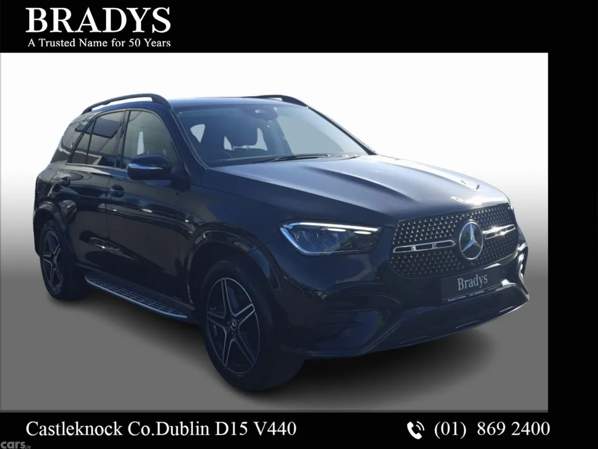 Mercedes-Benz GLE SUV, Diesel Plug-in Hybrid, 2024, Black