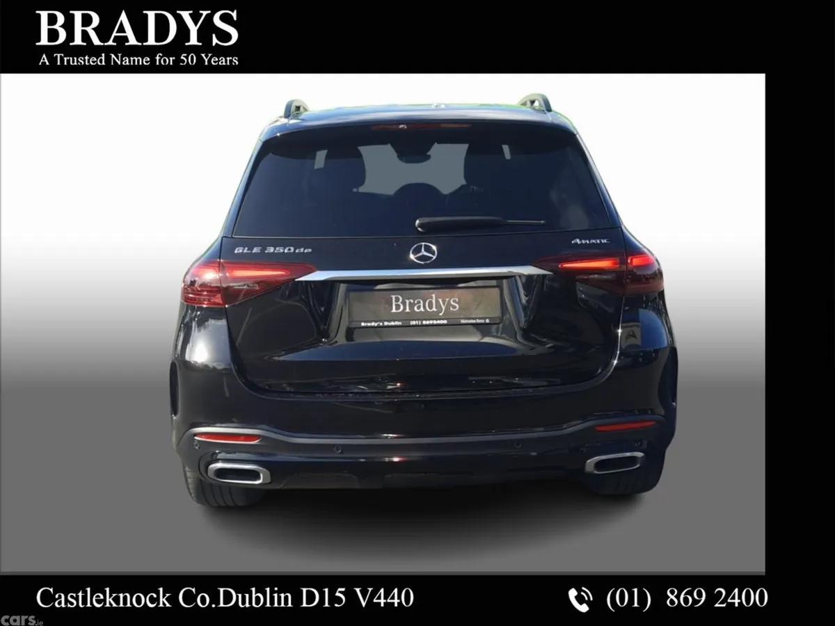 Mercedes-Benz GLE SUV, Diesel Plug-in Hybrid, 2024, Black