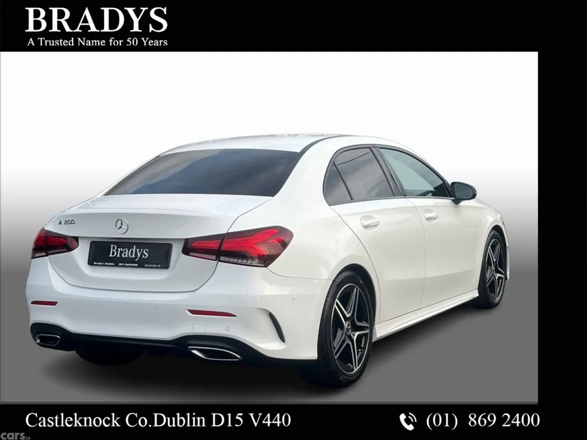 Mercedes-Benz A-Class Saloon, Petrol, 2019, White