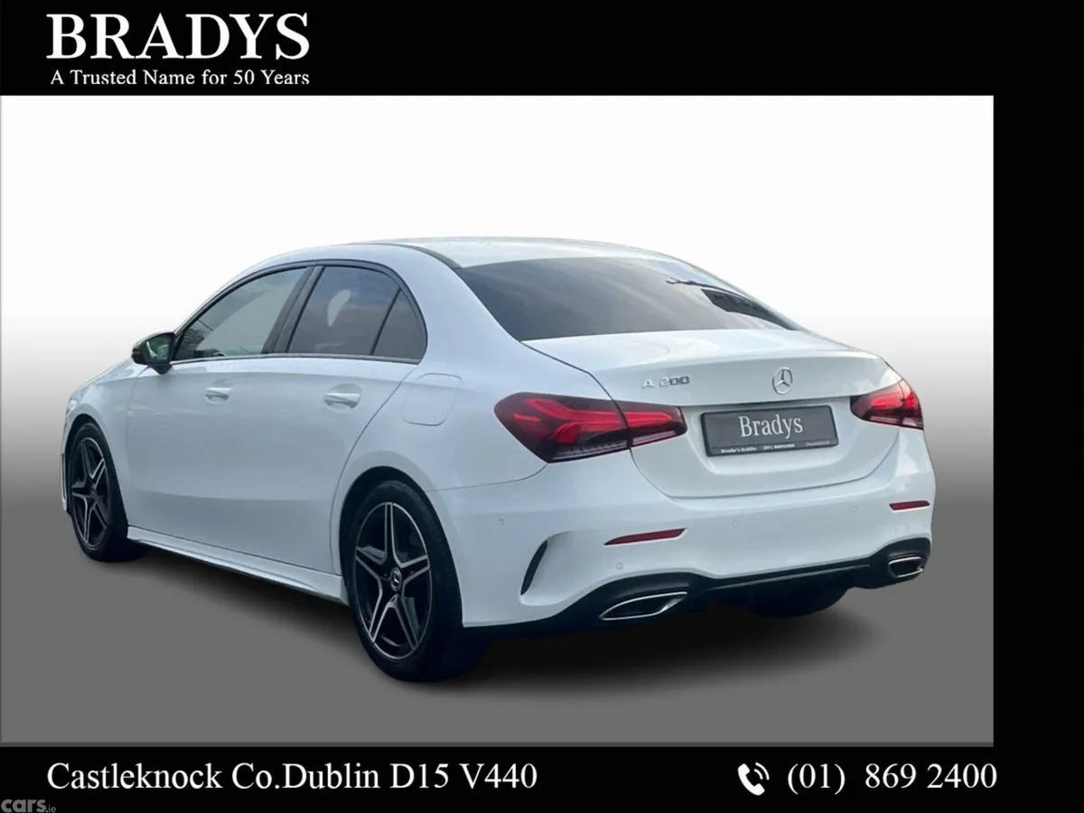 Mercedes-Benz A-Class Saloon, Petrol, 2019, White