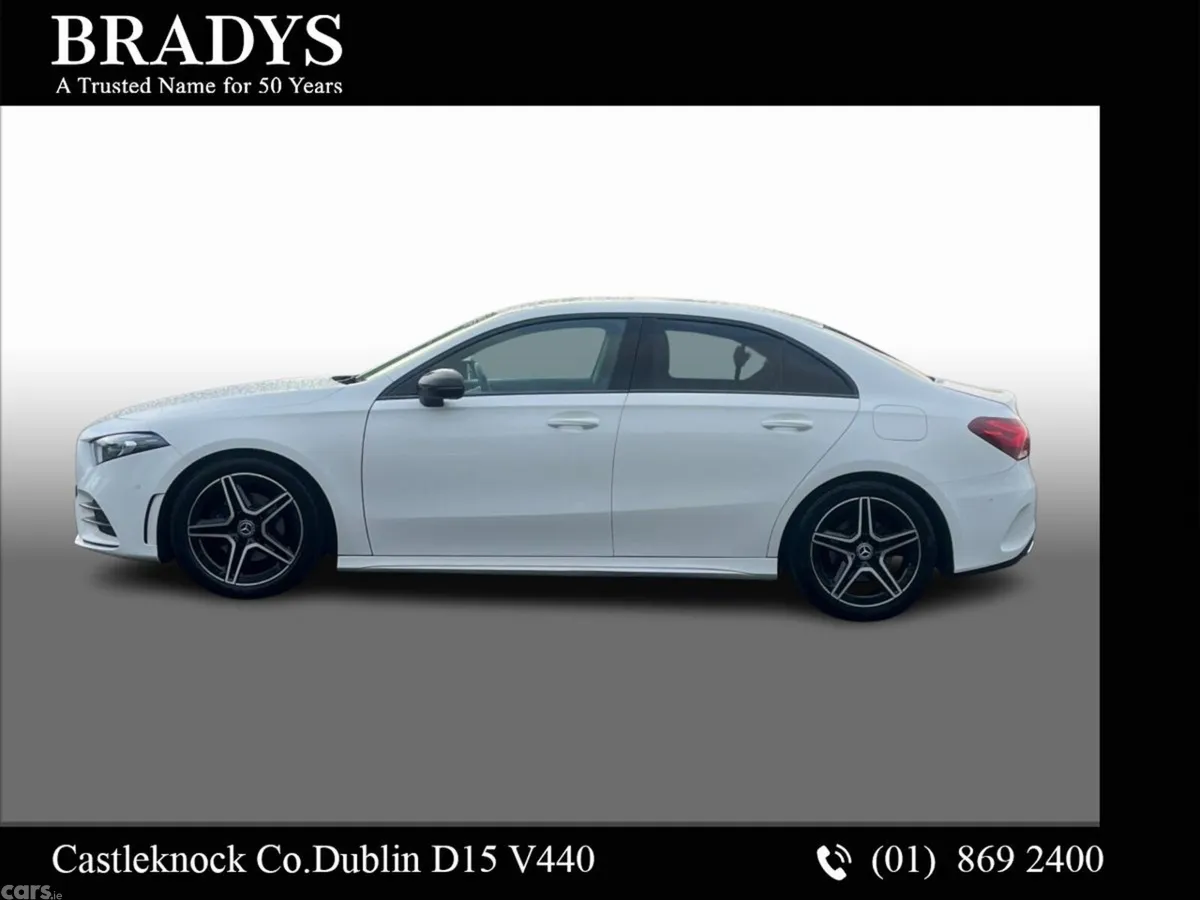 Mercedes-Benz A-Class Saloon, Petrol, 2019, White