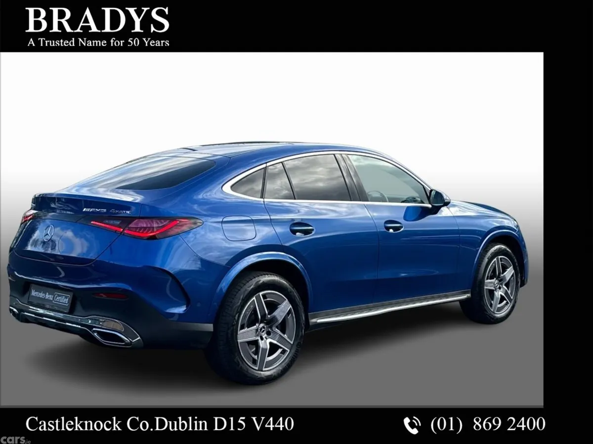 Mercedes-Benz GLC SUV, Petrol Plug-in Hybrid, 2025, Blue