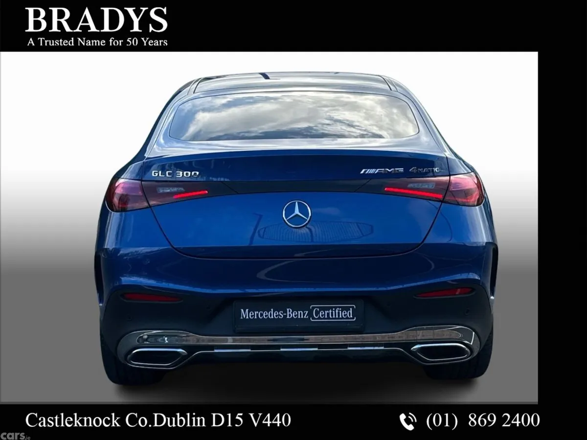 Mercedes-Benz GLC SUV, Petrol Plug-in Hybrid, 2025, Blue