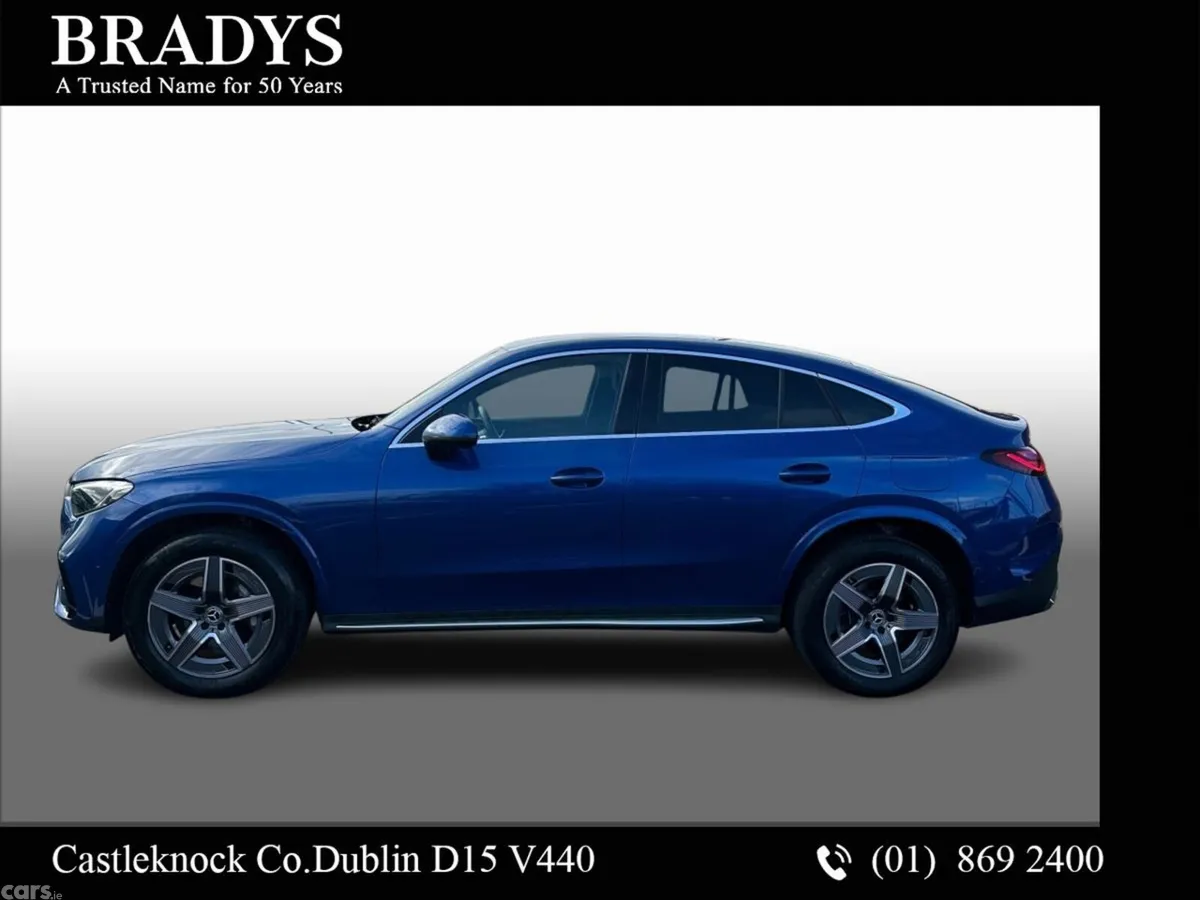 Mercedes-Benz GLC SUV, Petrol Plug-in Hybrid, 2025, Blue