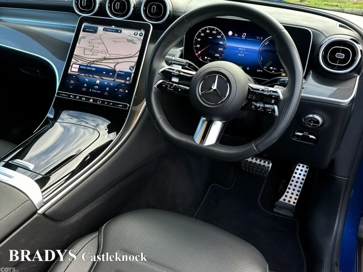 Mercedes-Benz GLC SUV, Petrol Plug-in Hybrid, 2025, Blue