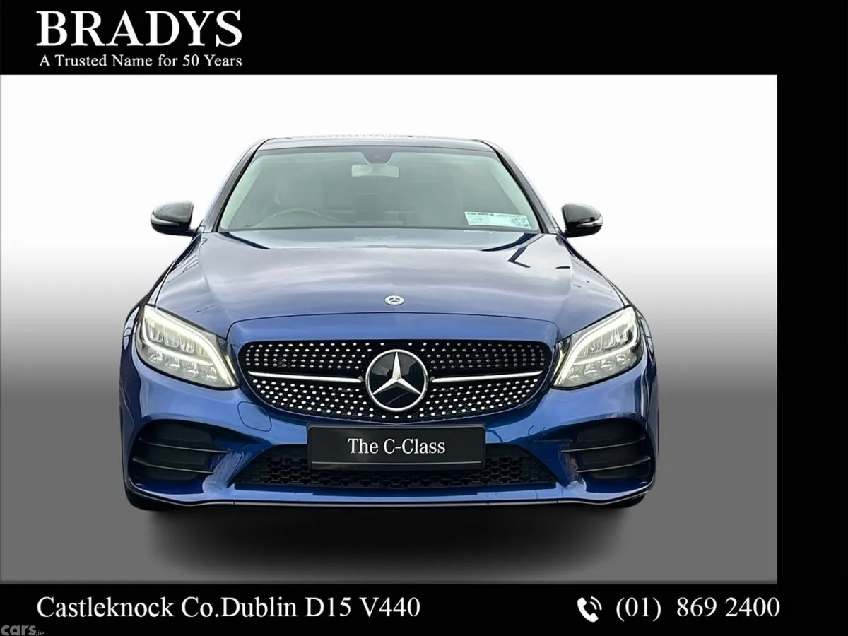 Mercedes-Benz C-Class Saloon, Petrol, 2020, Blue