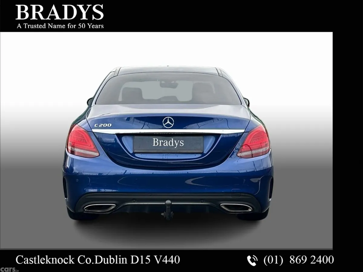 Mercedes-Benz C-Class Saloon, Petrol, 2020, Blue